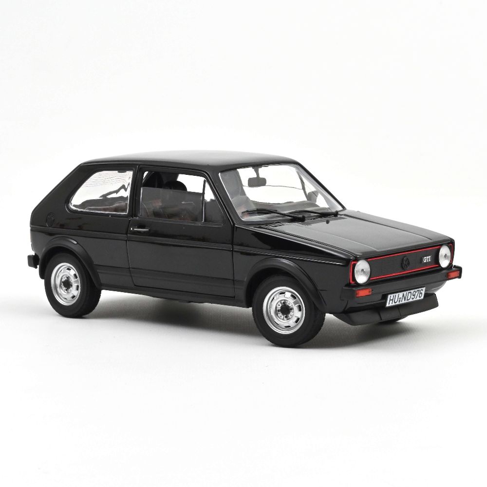 Norev 188487 VW Golf GTI 1976 Schwarz 1:18 Standmodell NEU OVP
