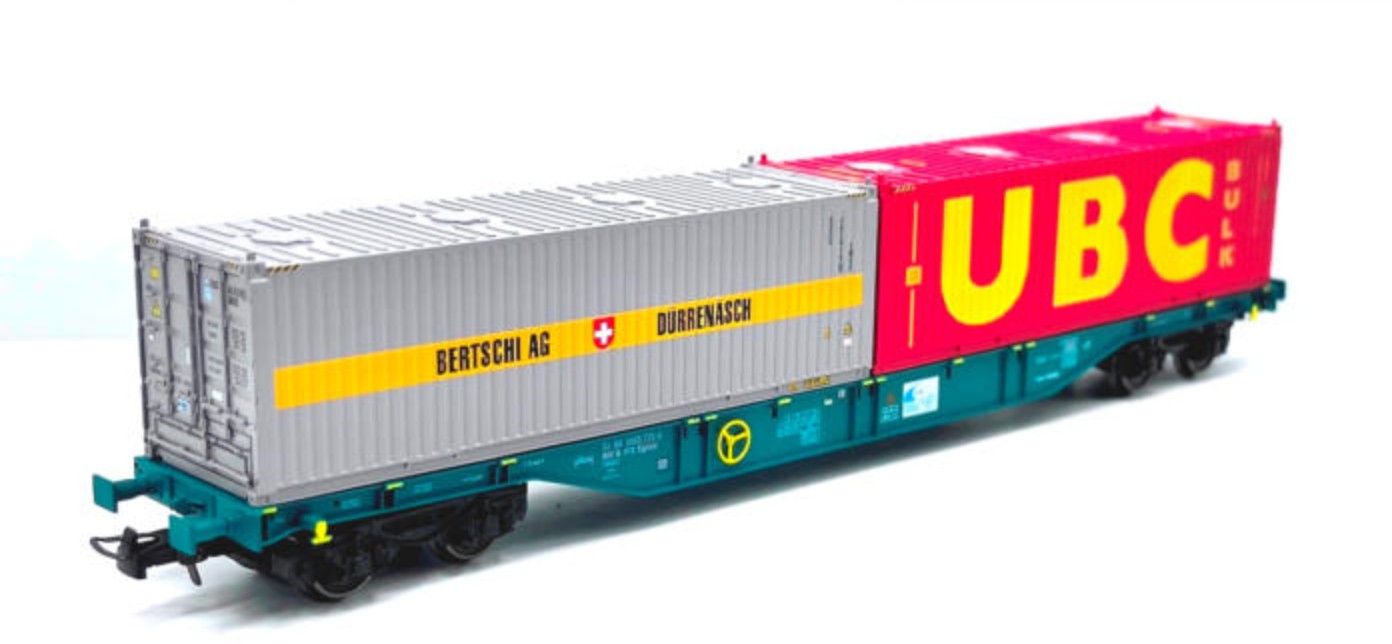B-Models 54.166 Containerwgn Sgns B-IFB 30ft-Bulkcontainern Spur H0