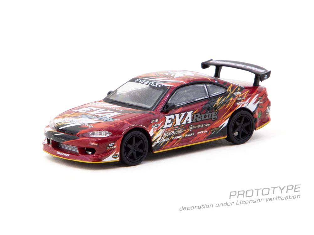 Tarmac Works T64G-023-EVA02 1:64 NISSAN SILVIA (S15) EVA RT PRODUCTION MODEL-02 2025