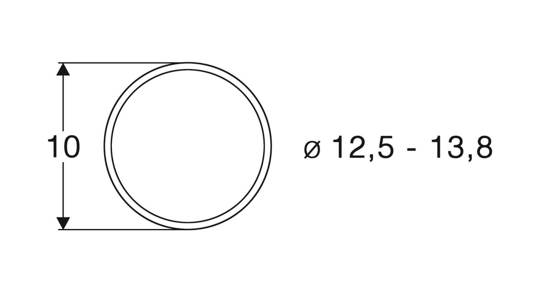 Roco 40066 Haftreifen 10 Stück 12,5–13,8 mm 1:87 Spur H0 Neu
