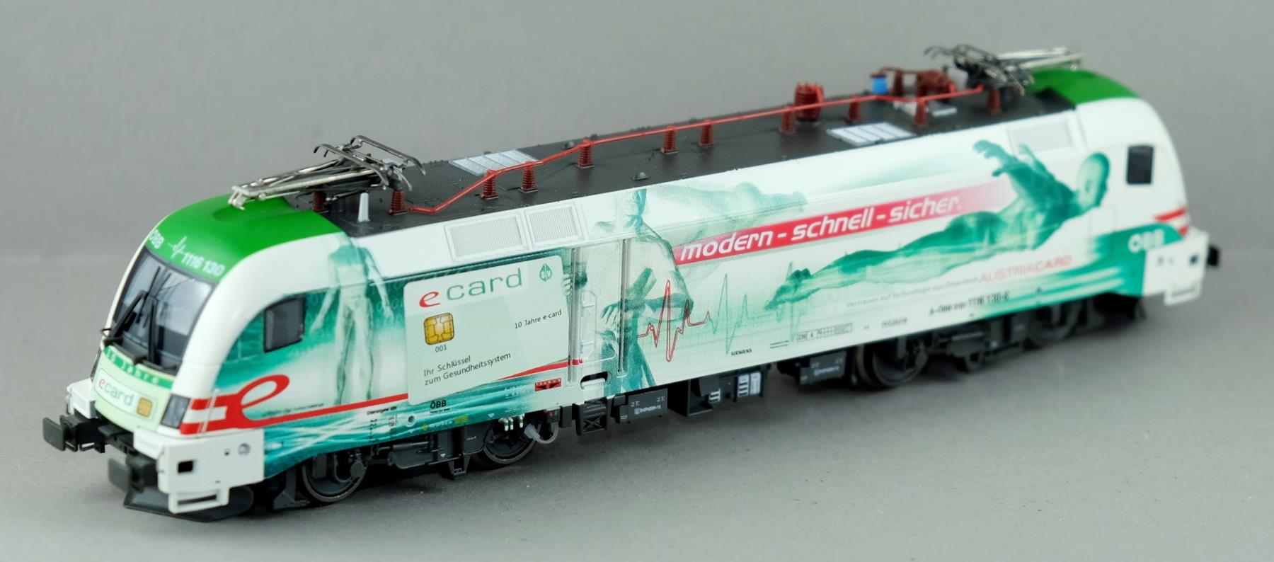 RailAd RA1036 Elektrolokomotive ÖBB BR 1116, ÖBB BR 1216 - Spur H0