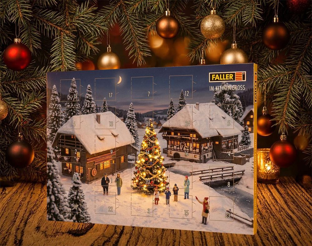Faller 272003 N Adventskalender Figuren 1:160 Spur N NEU OVP