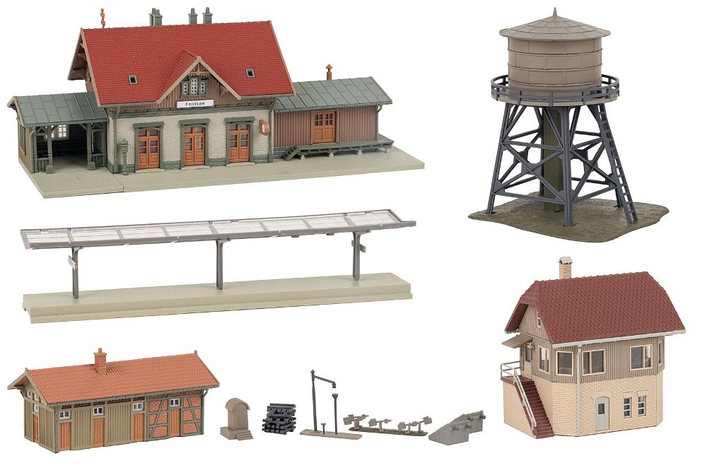 Faller 239011 Aktions-Set Bahnhof Feldsee 1:160 Spur N Bausatz