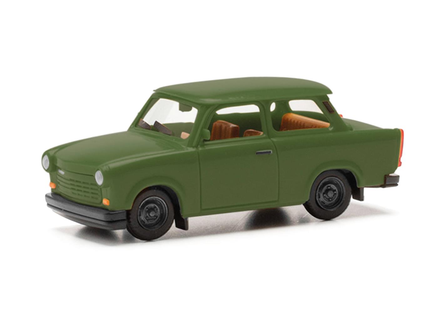 Herpa 027342-005 Trabant 1.1 Limousine olivgrün NVA 1:87 Spur H0 Neu