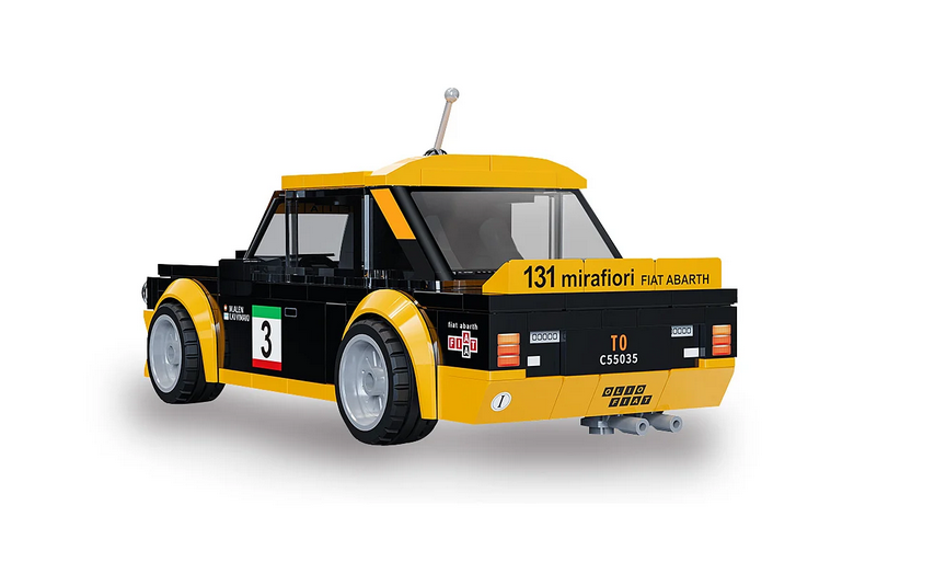 CaDA C55035W Fiat Abarth 131 schwarz 1:24 Bausatz NEU OVP Bricks