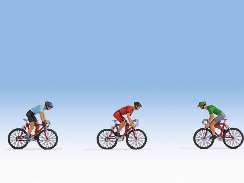 Noch 15897 Rennradfahrer Spur H0 NEU OVP Figuren