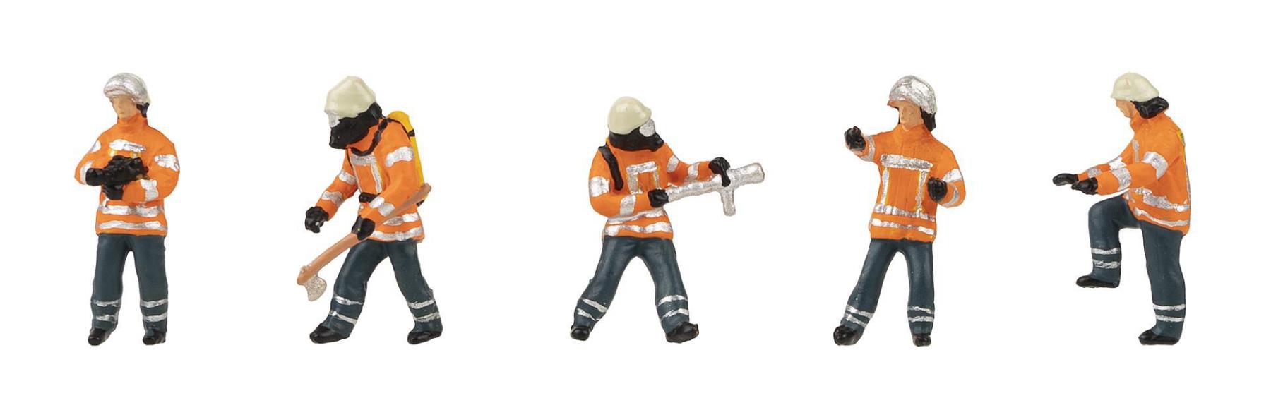 Faller 151680 Feuerwehrkräfte Epoche VI Set IV 1:87 Spur H0 Neu