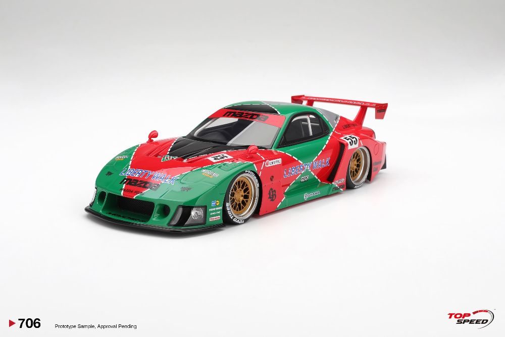Top Speed 706 1:18 MAZDA RX-7 (FD) LB-SUPER SILHOUETTE 787 2024