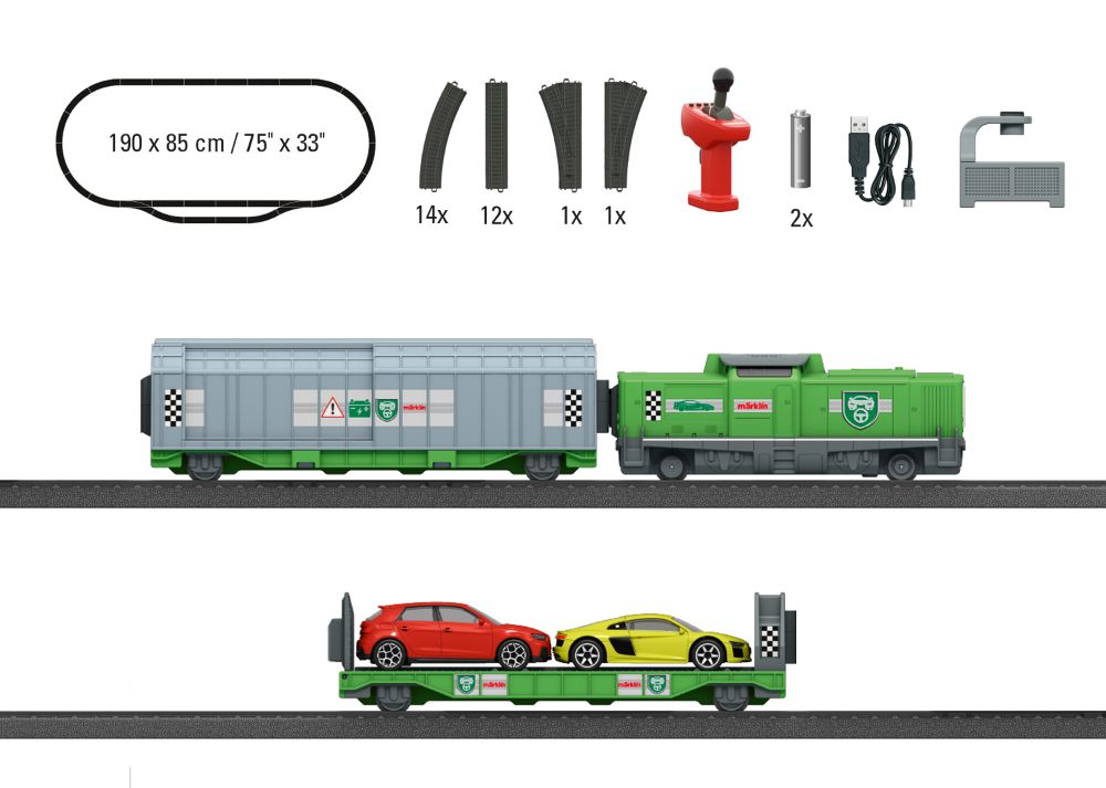 Märklin 29347 my world - Startpackung "Autotransport" 1:87 Spur H0