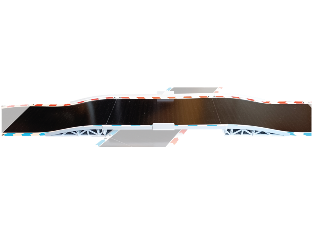 Carrera 50052011 Bridge Hybrid KI Gaming Rennaction