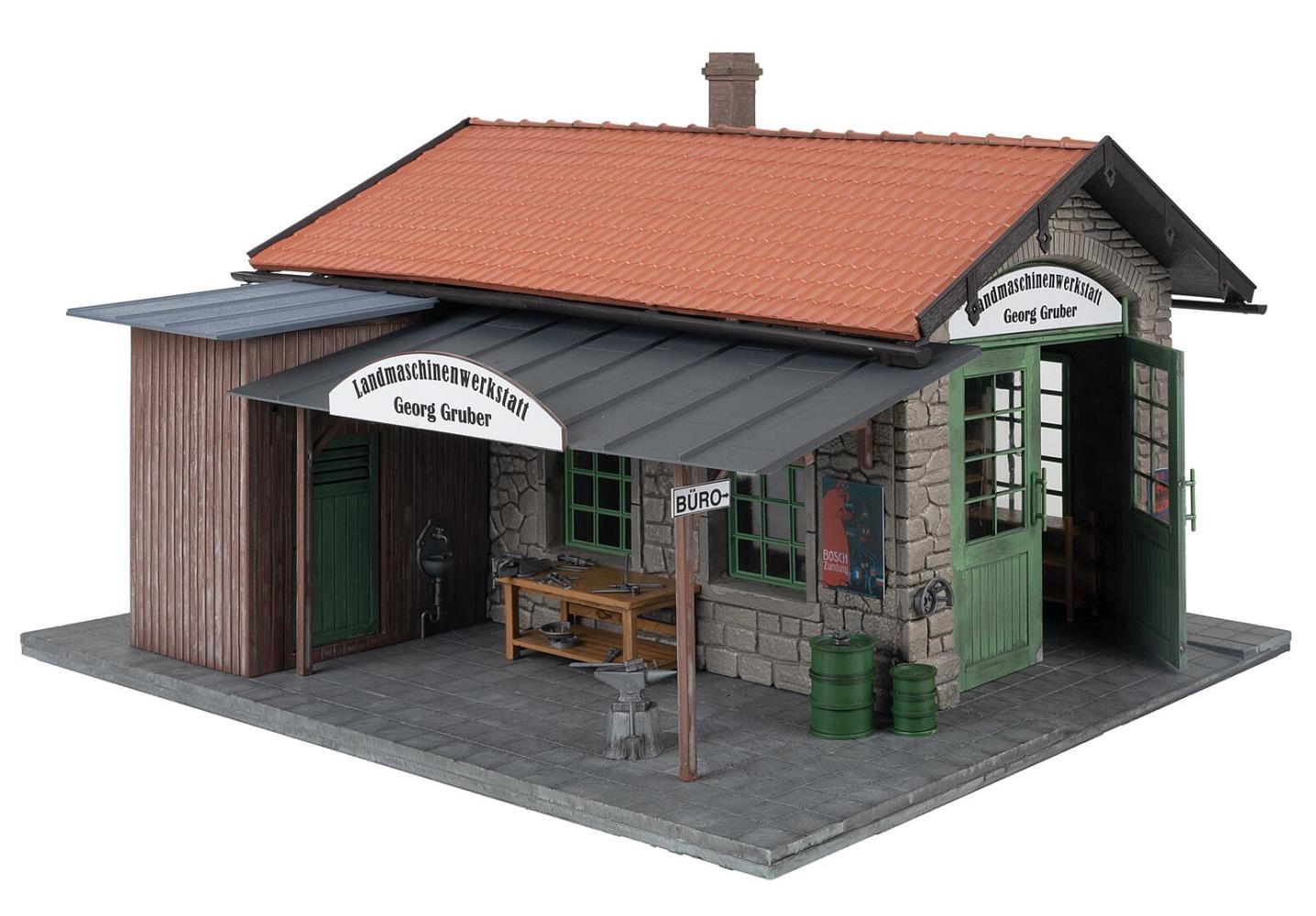 Pola 331144 Landmaschinenwerkstatt 1:22,5 Spur G Bausatz Neu