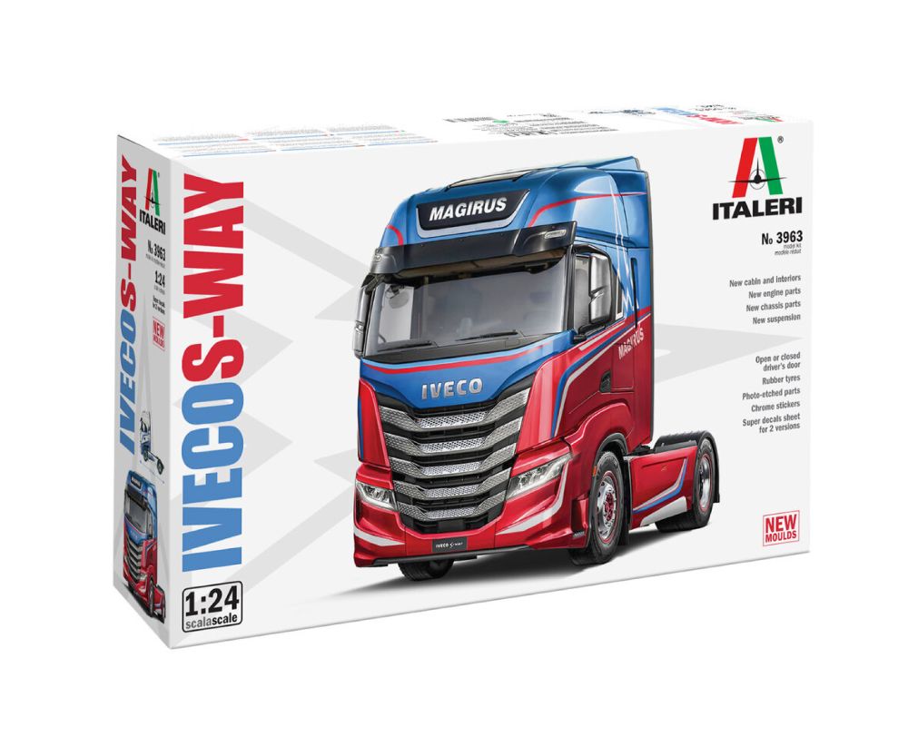 Italeri 3963 IVECO S-WAY 1:24 Modellbausatz NEU OVP