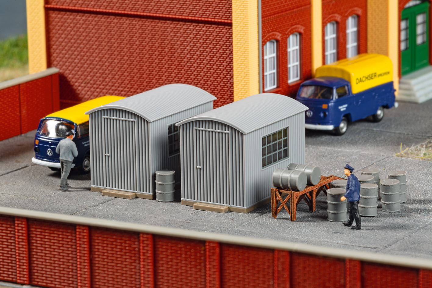 Auhagen 14491 Wellblechschuppen 1:160 Spur N Bausatz Neu OVP