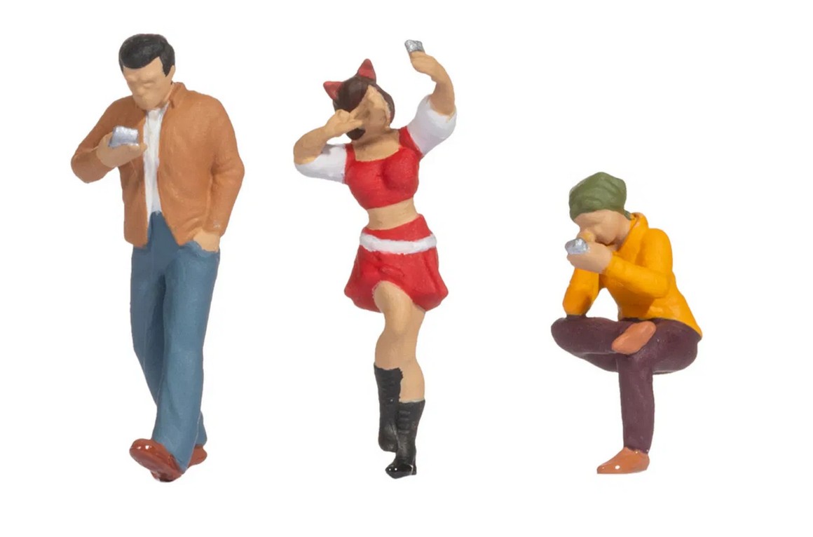 Noch 16609 Funny-Scenes „Smombies" 1:87 Spur H0 Neu OVP