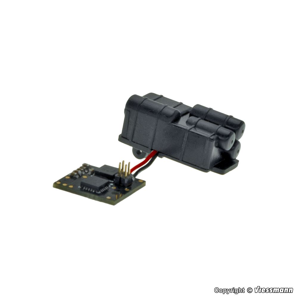 Viessmann 8452 Nachrüst-Set Sound MAGIRUS Eckhauber schwarz Spur H0