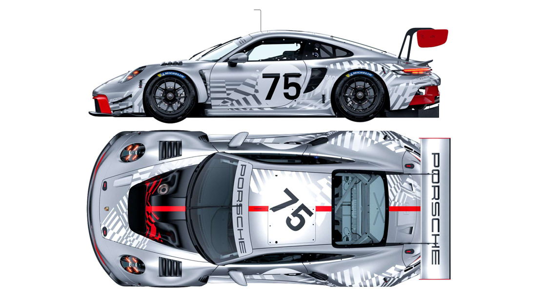 Carrera 20024024 Porsche 911 GT3 R Digital 124 NEU OVP