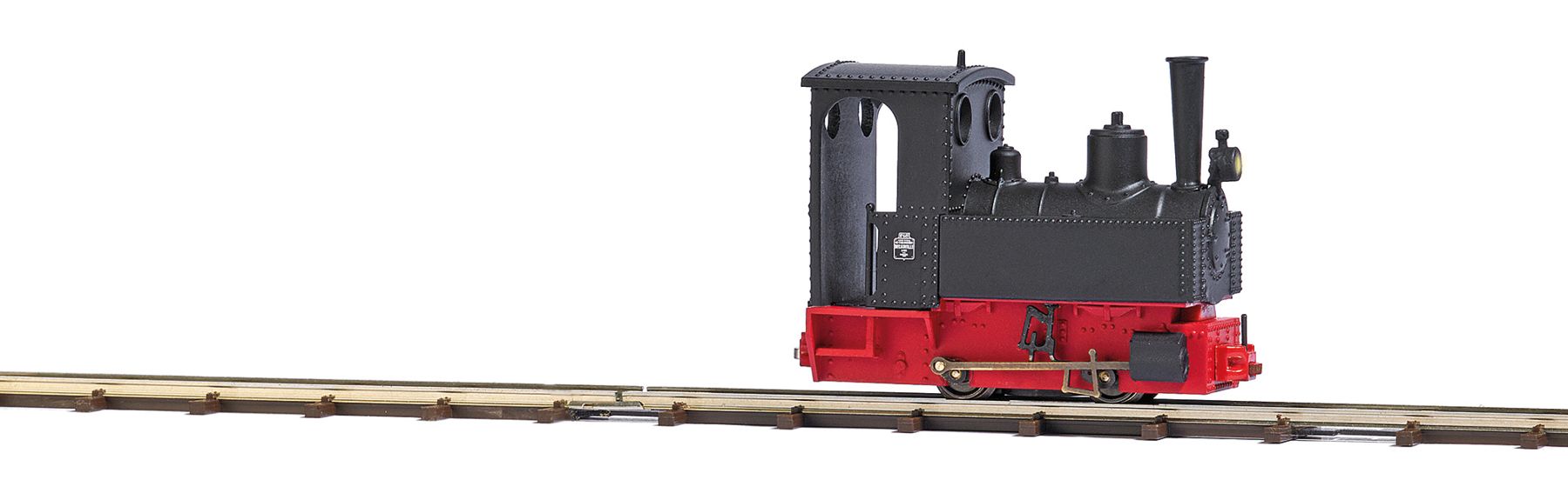 Busch 12142 Dampflok Decauville Typ 3 mit Scheinwerfer Spur H0f