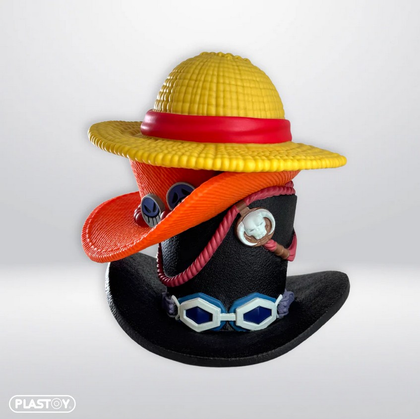 Plastoy 80274 One Piece Hutstapel 16 cm NEU OVP Spardose
