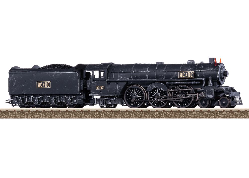 Trix 25492 Schlepptender-Dampflok "Black Ice" AC/DC 1:87 Spur H0