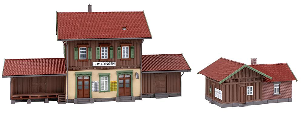 Faller 110146 Bahnhof Gomadingen 1:87 Spur H0 Bausatz Neu OVP