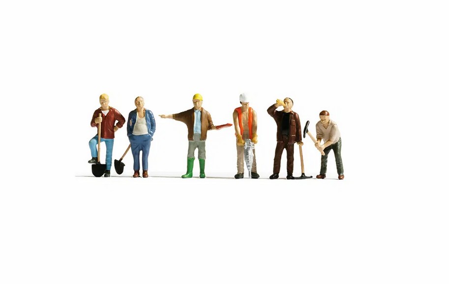 Noch 15110 Bauarbeiter 1:87 Spur H0 NEU OVP Figuren