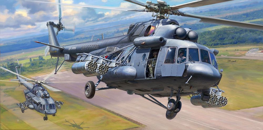 Zvezda 4835 1/48 Mi-171SH Hip