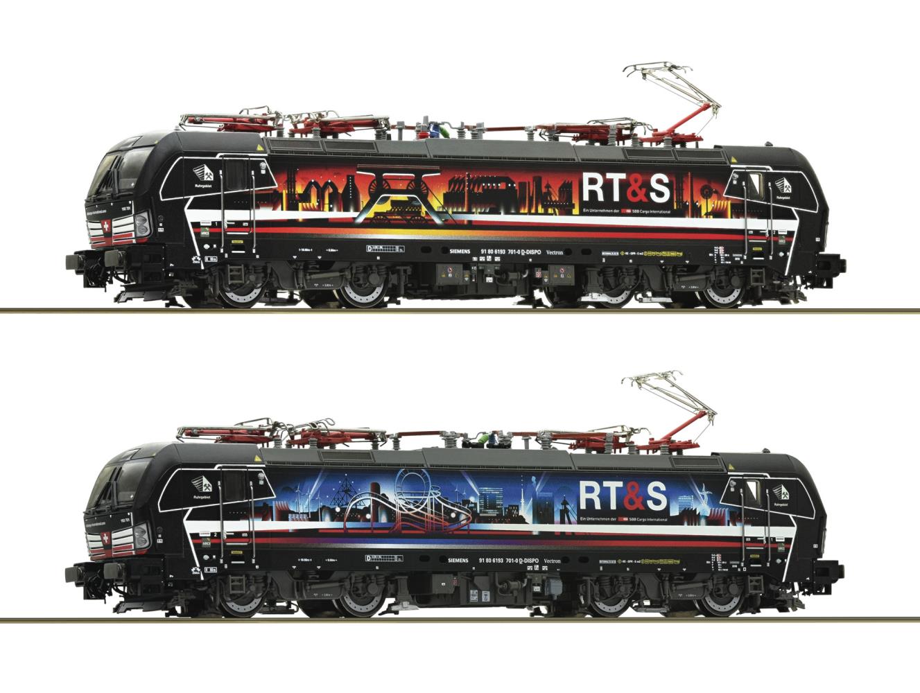 Roco 70684 Elektrolokomotive 193 701-0 Ruhrpiercer 1:87 Spur H0