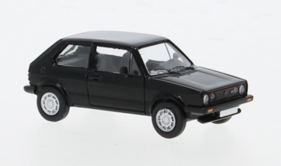 Premium Classixxs 870527 VW Golf I GTI Pirelli schwarz 1980 1:87 Spur H0 Neu
