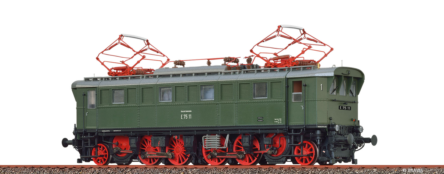Brawa 43248 H0 Ellok BR E75 DB