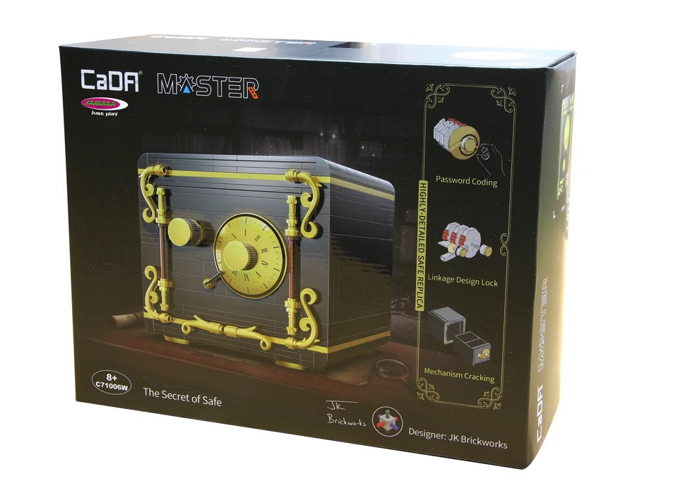 CaDA C71006W Tresor 1:4 Bausatz NEU OVP Bricks