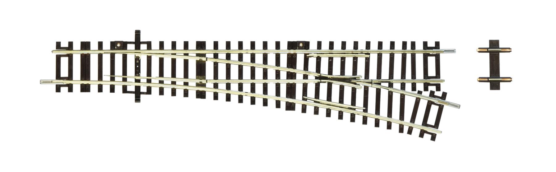 Roco 42443 Weiche rechts Wr15 ohne Antrieb 230 mm Spur H0