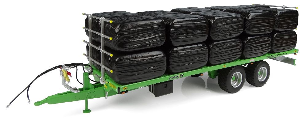 Universal Hobbies UH6882 Pack of 20 square silage bales - black 1:32 Spur 1 NEU