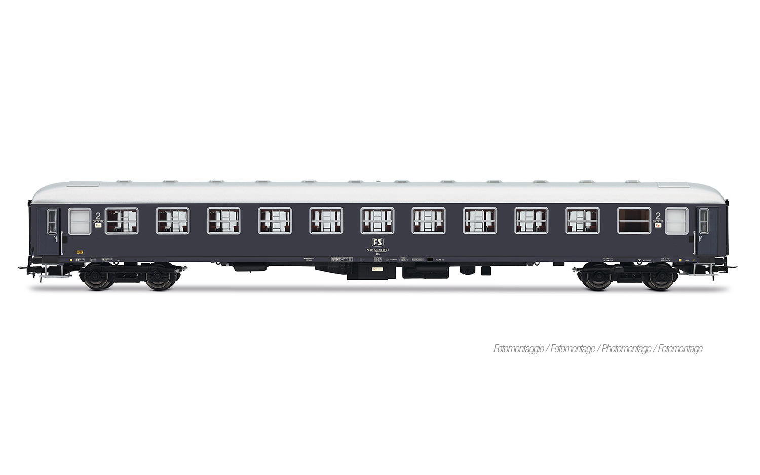 Rivarossi HR4412 FS, 3-tlg. Set Exp 234/235 Remus Roma – Wien, bestehend aus