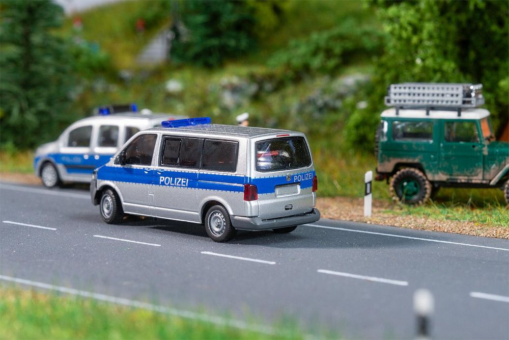 Faller 161429 VW T5 Polizei (WIKING) Car System 1:87 Spur H0 Neu