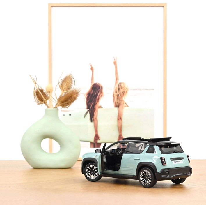 Norev 185520 Renault 4 E-Tech Elektrisch 2025 1:18 Standmodell