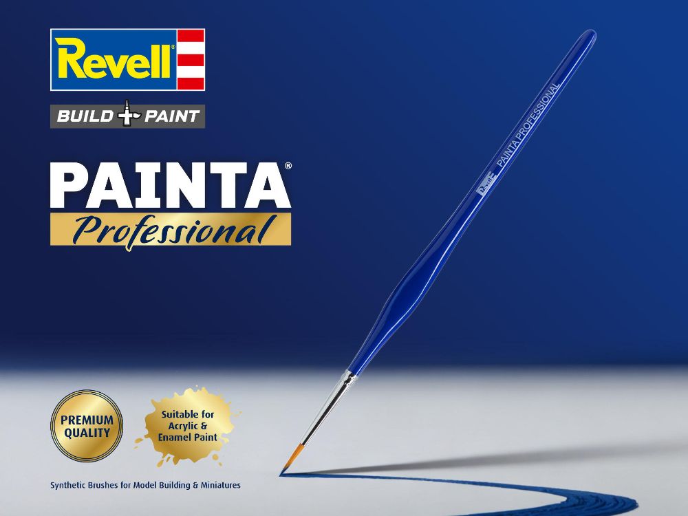 Revell 39561 Painta Professional Brushes: Detail Set NEU OVP Pinsel