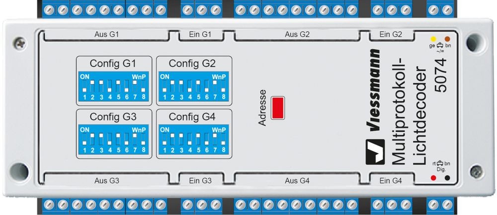 Viessmann 5074 Multiprotokoll-Lichtdecoder