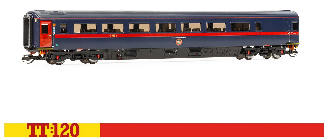 Hornby TT4044 GNER HST Mk3 Trailer Guard Standard Coach Spur TT