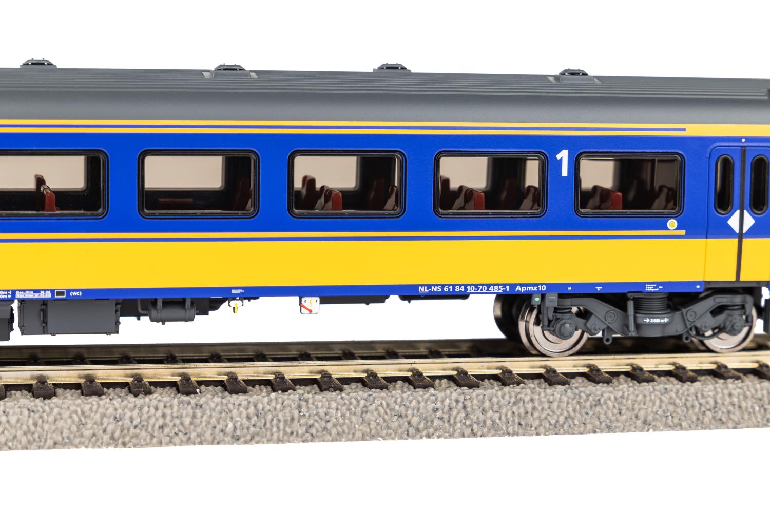Piko 97648 Personenwagen ICR 1. Klasse NS VI 1:87 Spur H0 DC