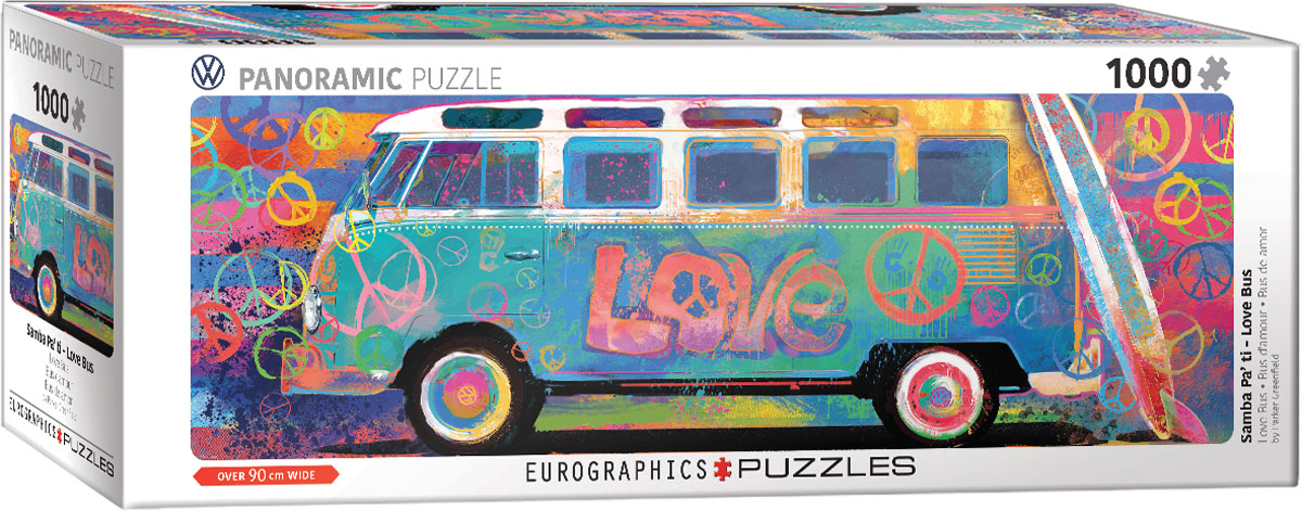 EUROGRAPHICS 6010-5549 Love Bus 1000 Teile Puzzle