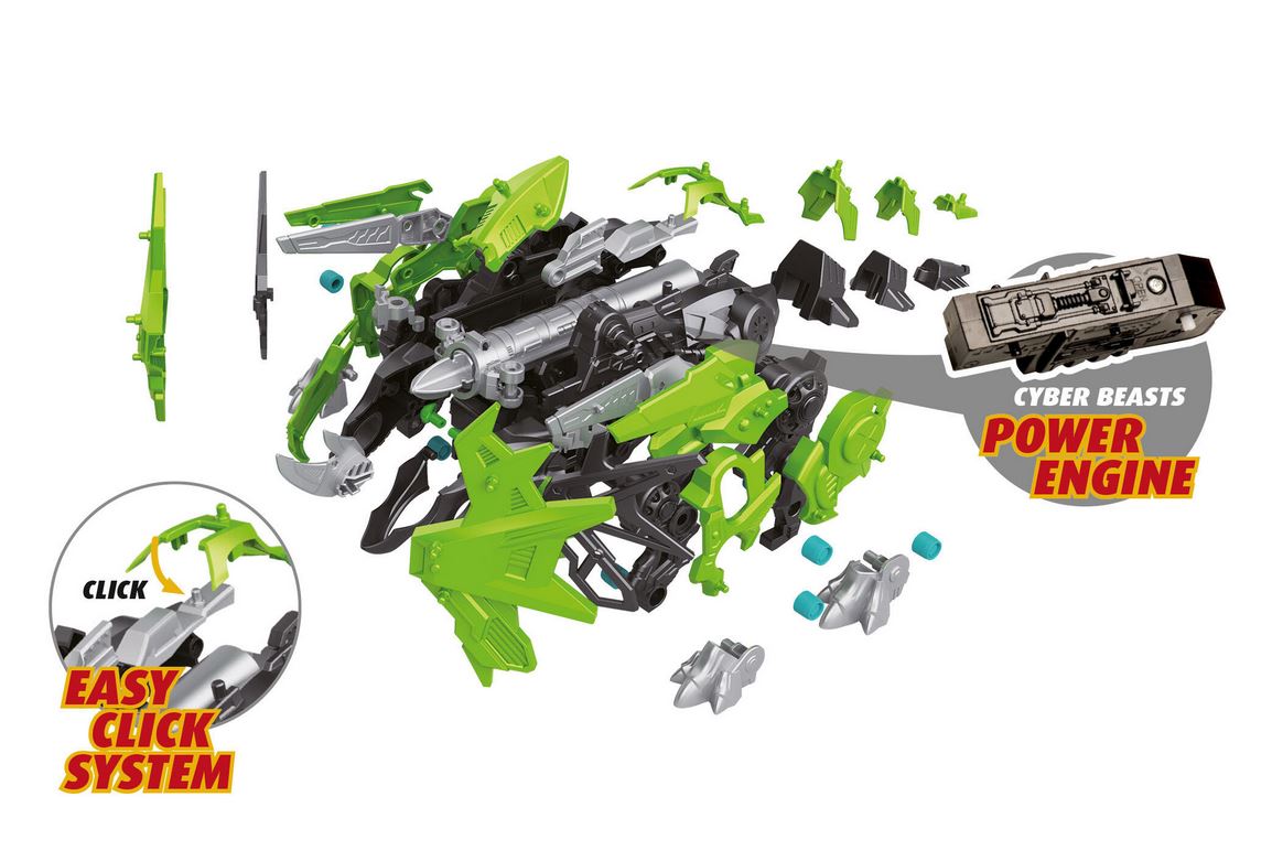 Revell 07852 CyberBeasts TerraTops 1:35 Modellbausatz Neu OVP