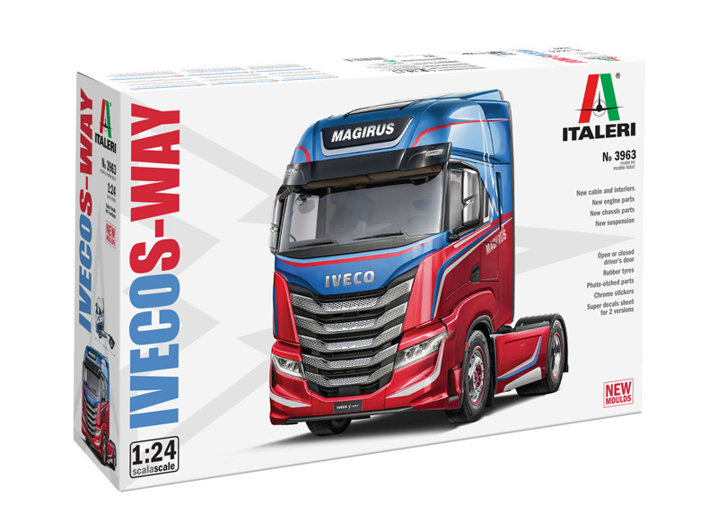 Italeri 3963 IVECO S-WAY 1:24 Modellbausatz NEU OVP