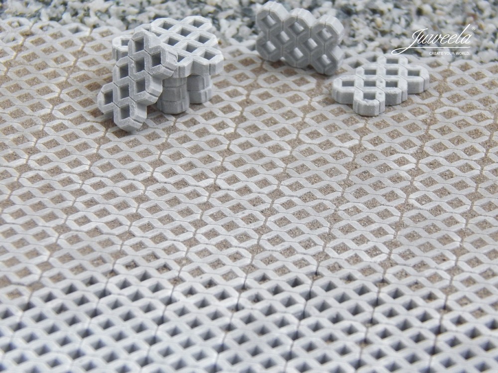 Juweela 24169 Rasengittersteine, 105x (Miniatur)