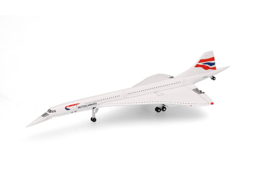 Herpa 539203 British Airways Concorde - Union Flag livery 1:500 NEU