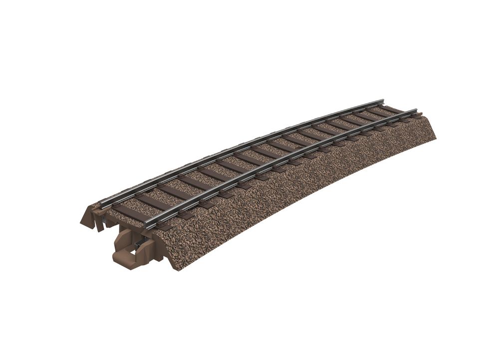 Trix 62315 Gebogenes Gleis Radius 515 mm / 15° 1:87 Spur H0 NEU