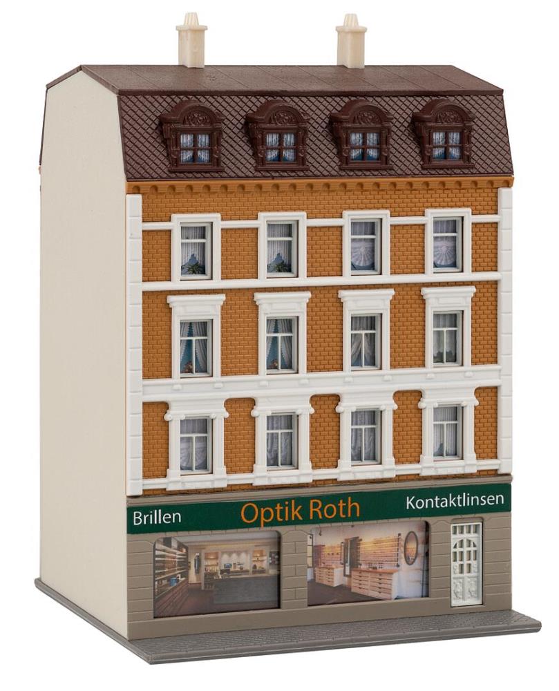 Faller 232179 Stadthaus Optik Roth 1:160 Spur N Bausatz Neu OVP