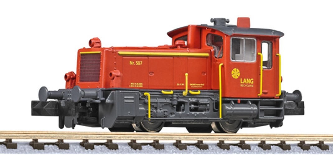 Liliput L162621 Diesel-Rangierlok Lok-Nr 507 Lang Recycling Spur N