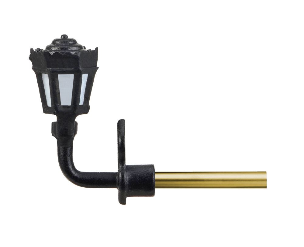 Viessmann 6478 N Nostalgische Wandlaterne, LED warmweiß