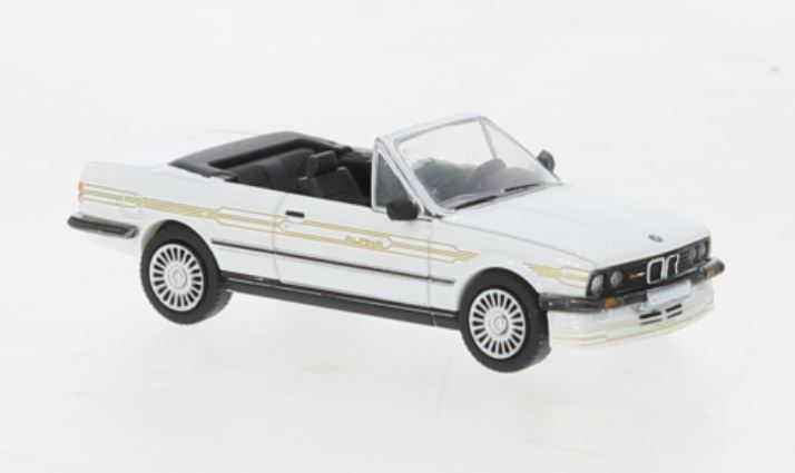 Premium Classixxs 870447 BMW Alpina C2 2,7 Cabriolet weiss/Dekor 1986 1:87