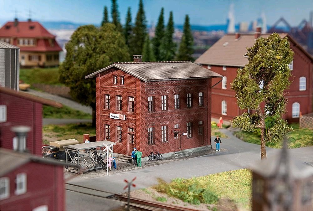 Faller 120235 DB-Verwaltungsgebäude 1:87 Spur H0 Bausatz Neu OVP